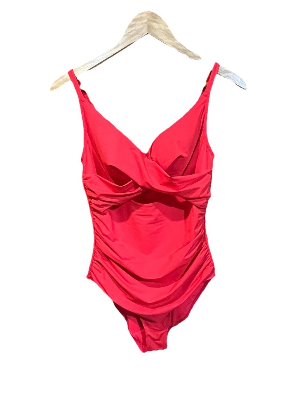 SHAPELLX Tummy Control One Piece Swimsuit Women Medium Shaping Ruched Slimming